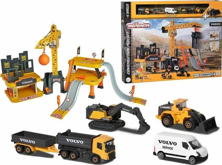 Produktbild Majorette Volvo Bauspielset