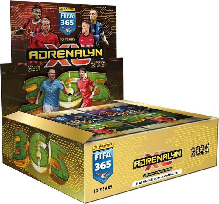 Actual product image Panini FIFA 365 Adrenalyn XL 2025 Trading Cards Flow Packs Display (English, Booster display)