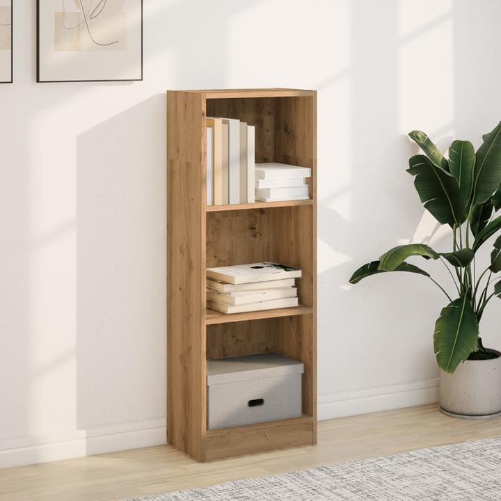 Immagine prodotto VidaXL Bücherregal Bücherschrank Standregal Büroregal Wandregal Artisan-Eiche (40 x 24 x 109 cm)