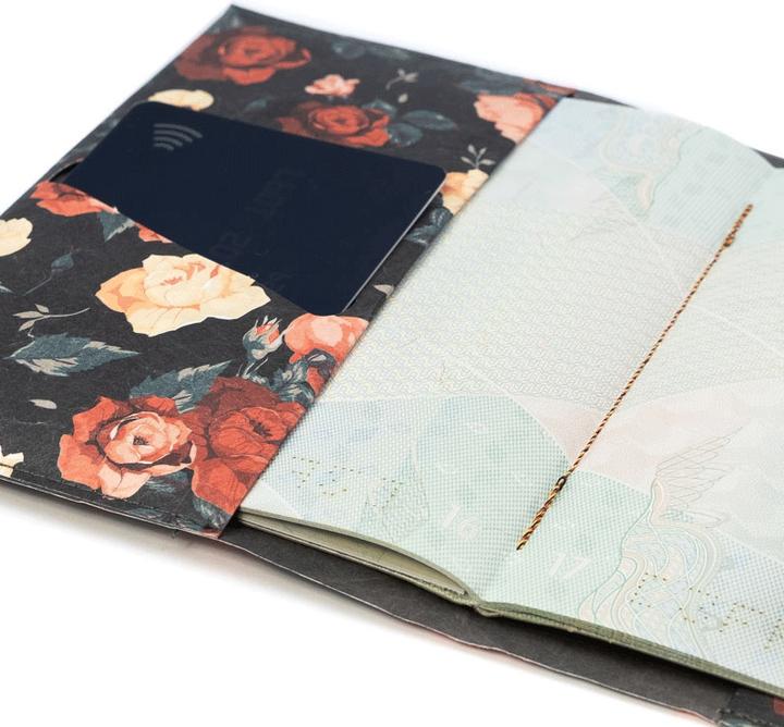Produktbild Paprcuts Reisepass Cover - Flowers (1 x)