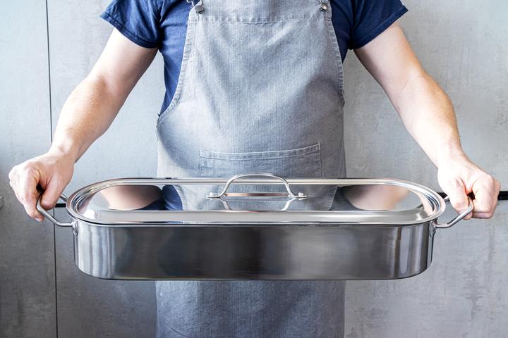 Actual product image Kitchen Craft Fisch-Dünster (Steam cooker, Stainless steel)