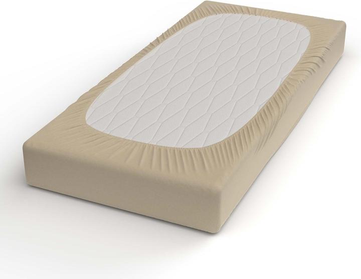 Actual product image Lotus Bettwaren Lotus Satin Fitted Sheet (180x200 cm)
