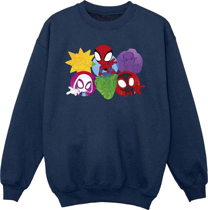 Spidey And His Amazing Friends Faces Sweatshirt Mädchen