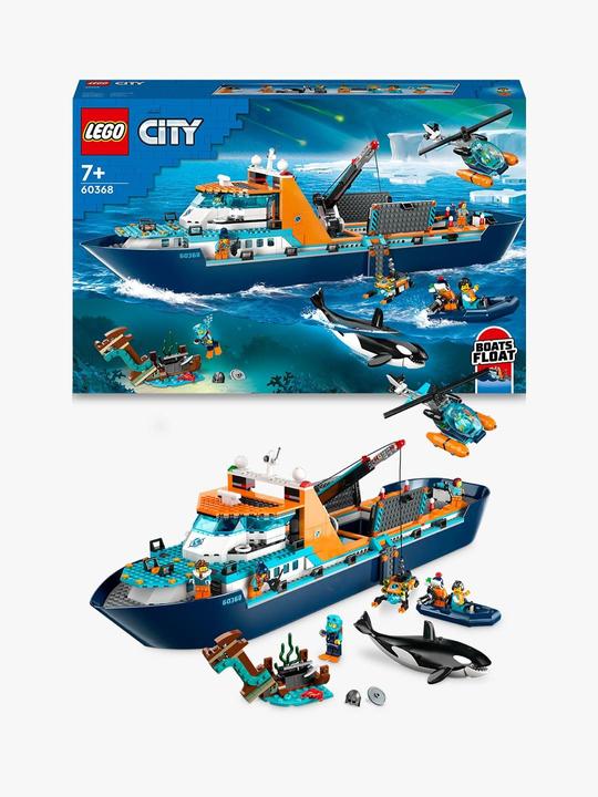 Actual product image LEGO Arctic research vessel (60368, LEGO City)