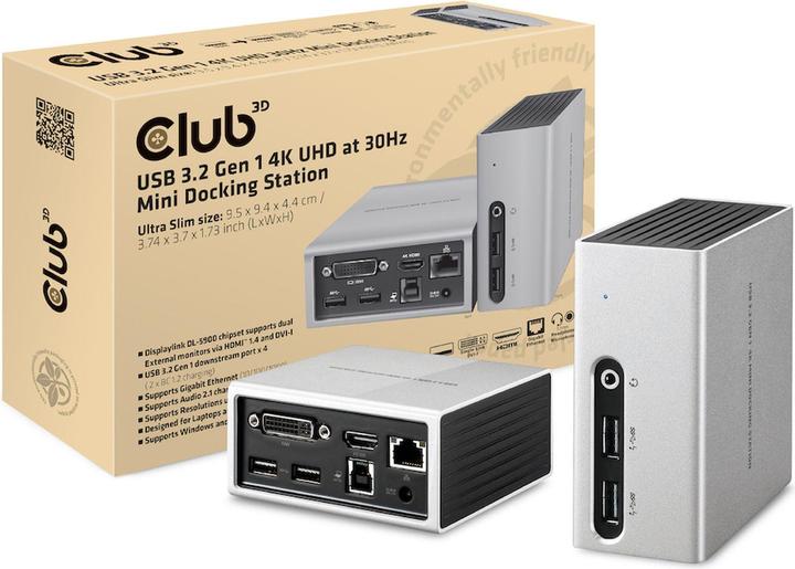 Image du produit Club 3D Csv-3104d (USB-B, 9 Ports)