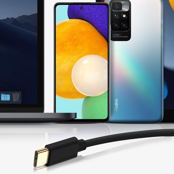 Actual product image Avizar USB-C / USB-C Power Delivery Cable (0.20 m, USB 3.2 Gen 1)