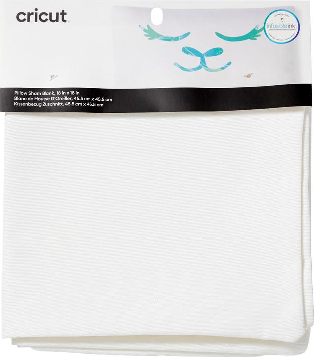 Actual product image Cricut T-shirt Infusible Ink pillowcase 45 x 45 cm, White