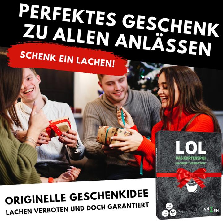 Actual product image Anzen Spiele ANZEN - LOL The card game - Laughter forbidden (German)