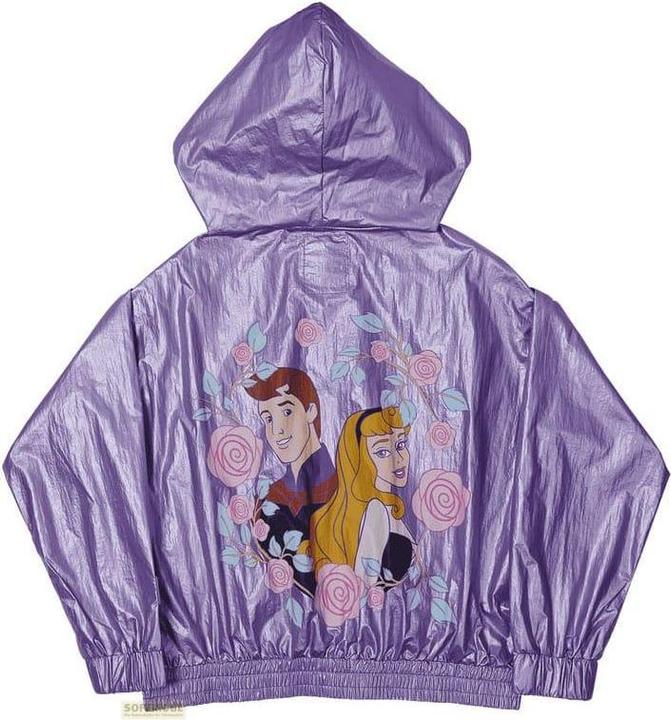 Actual product image Loungefly Disney by Windbreaker Jacket Princess Aurora & Prince Phillip Size L (L)
