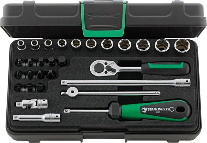 Immagine prodotto Stahlwille Set di chiavi a bussola (14 mm, 6 mm, 8 mm, 13 mm, 10 mm, 5 mm, 7 mm, 12 mm, 9 mm, 11 mm)