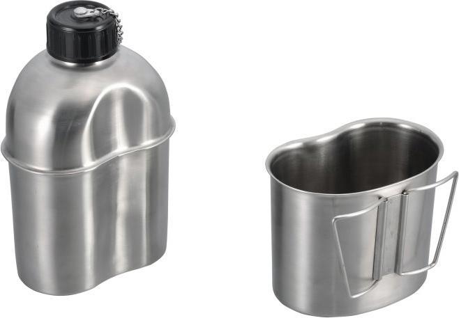 Outdoor Spirit Edelstahl Feldflasche (1.20 l)