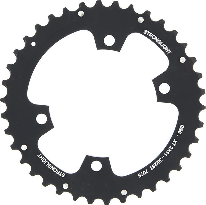 Produktbild Stronglight MTB Shimano 2x11 Kettenblatt für XT FC-M8000/SLX aussen (38)