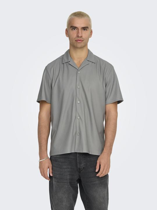 Produktbild Only & Sons Onskari Life Rlx Resort Ss Plizze Shirt (M)