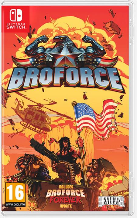 Produktbild Devolver Broforce (Switch, Switch Lite, Switch OLED)