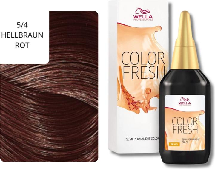 Produktbild Wella Color Fresh Acid (5/4 hellbraun rot)