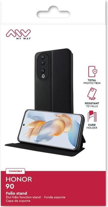 Actual product image My Way Case Stand function Black Series (Honor 90)