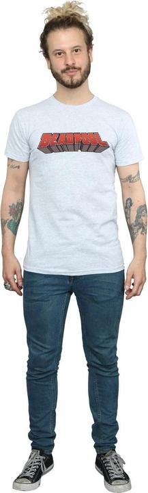 Produktbild Deadpool Text Logo TShirt (XXL)