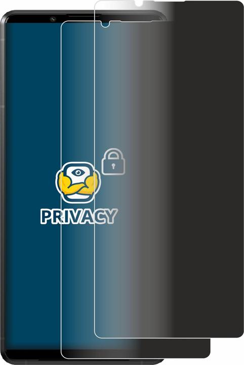 Produktbild BROTECT Sichtschutzfolie Anti-Spy Privacy Folie Blaulicht-Schutz (2 Stück, Sony Xperia Pro-I)