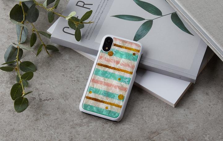 Immagine prodotto Ikins Custodia per smartphone iPhone XR pop menta bianca (Apple iPhone XR)