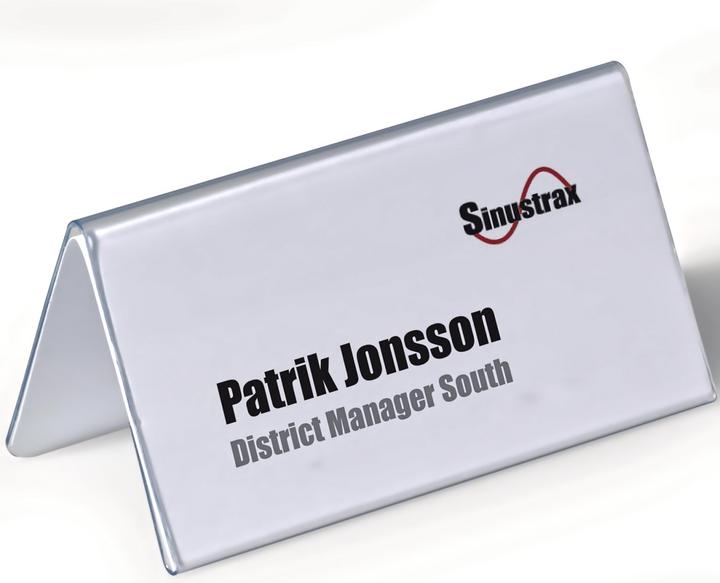 Actual product image Durable Table name plates