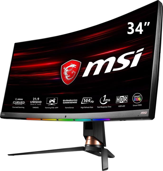 Produktbild MSI Optix MPG341CQR (3440 x 1440 Pixel, 34")