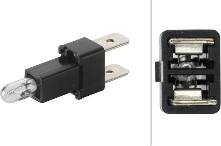 Image du produit Hella 10 douilles de lampes pour AEBI AUDI AUWÄRTER DAF TOYOTA VOLVO VW BOMAG