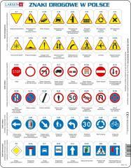 Produktbild Larsen Verkehrszeichen in Polen Puzzle