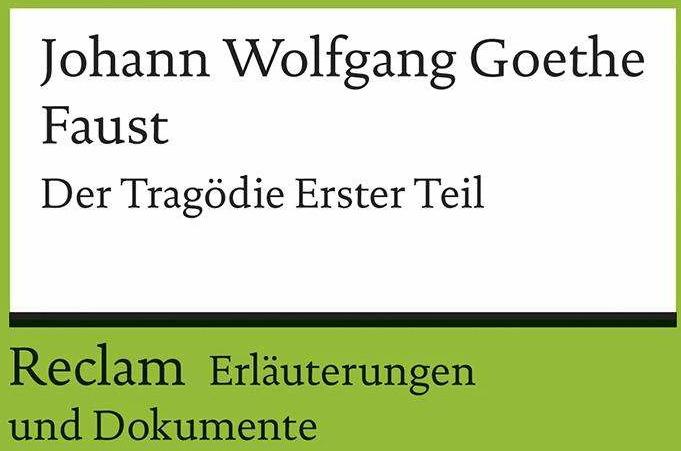 Image du produit Johann Wolfgang von Goethe: Faust (Allemand, Ulrich Gaier, 2001)