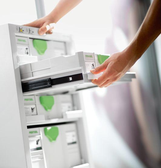 Image du produit Festool Coulisse télescopique à sortie totale SYS-PORT/TA