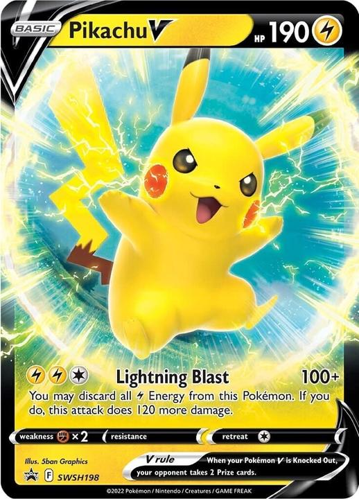 Actual product image Pokémon Pokemon TCG Pikachu V-Box (English)