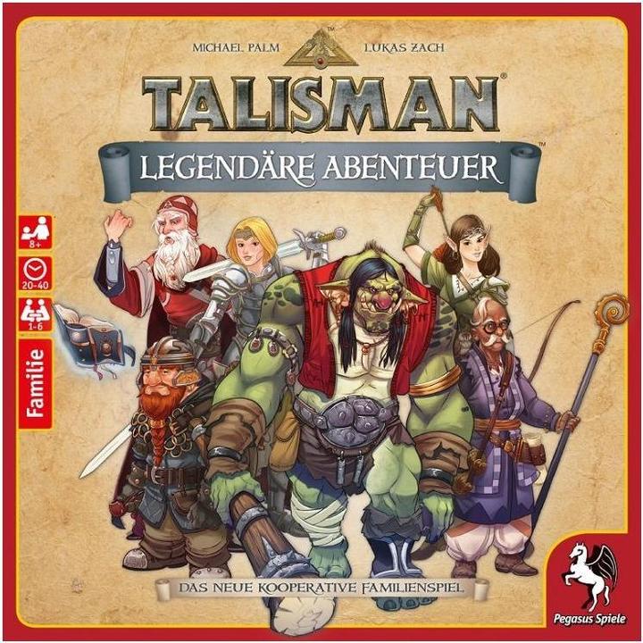 Actual product image Pegasus Talisman - Legendary Adventures (German)
