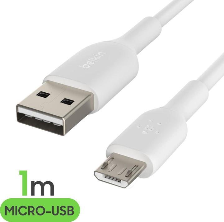 Produktbild Belkin Dual USB-A Ladegerät, 24W incl. Micro-USB Kabel 1 (12 W)