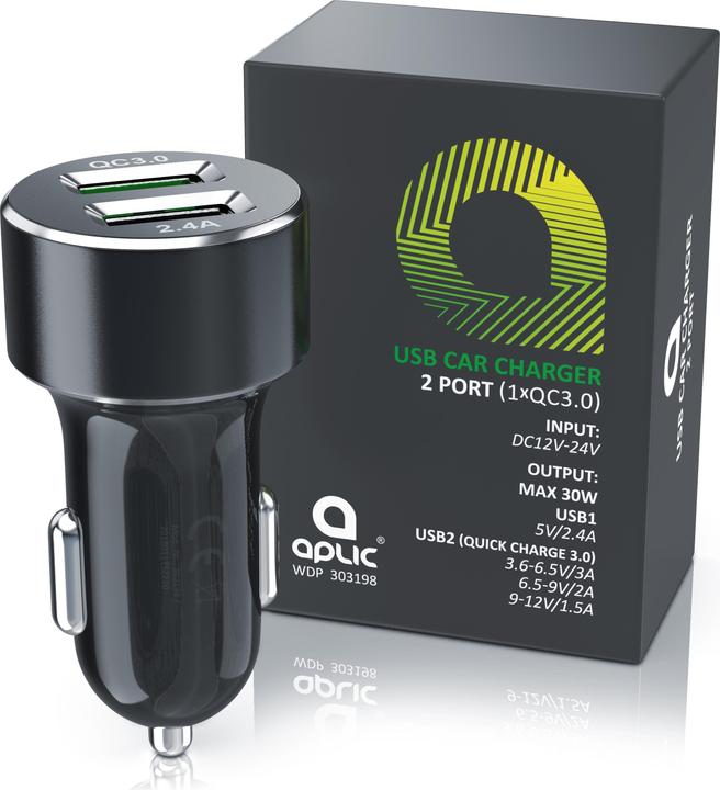 Actual product image Aplic Dual Port USB