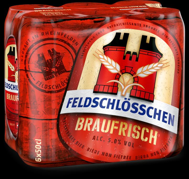 Actual product image Feldschlösschen Brew fresh (6 x 50 cl)