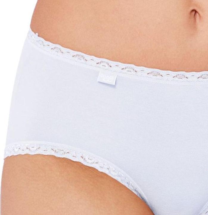 Immagine prodotto Sloggi Confezione da 6 slip midi in pizzo di cotone 24/7 (48, 4XL, confezione da 6)