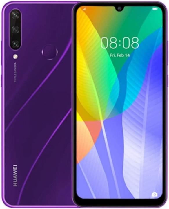 Produktbild Huawei Y6p (64 GB, Phantom Purple, 6.30", Dual SIM, 13 Mpx, 4G)