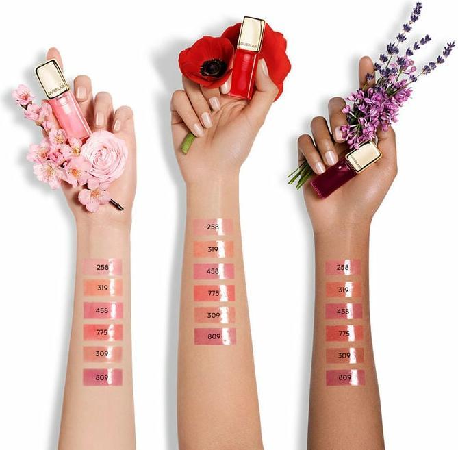 Image du produit Guerlain KissKiss 24 Bee Huile Éclat 458 Pop Rose 9.5 ml (458)