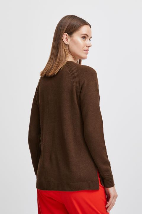 Actual product image B.young BYMALEA SLIT JUMPER 3 - 20811905 (S)