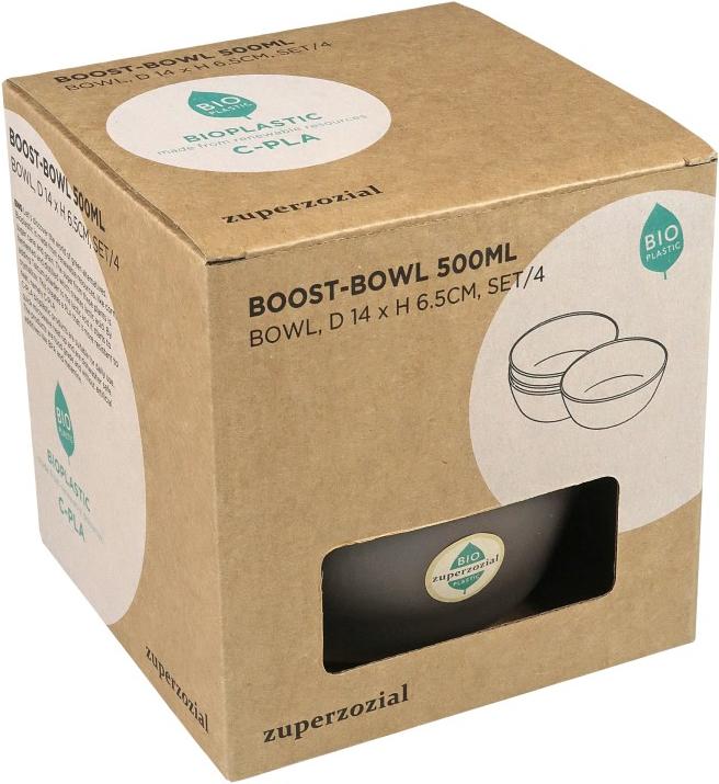 Image du produit Zuperzozial Boost-Bowl - Bol (14 cm, 0.50 l, 4 x)