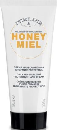Actual product image Perlier Honey Protective Hand Cream with Nourishing Barrier 100ml 3.3 Fl Oz - Italian Import (100 ml)