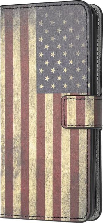 Actual product image Cover-Discount Galaxy Note 10 Lite - Leather Case US Flag (Samsung Galaxy Note 10 Lite)