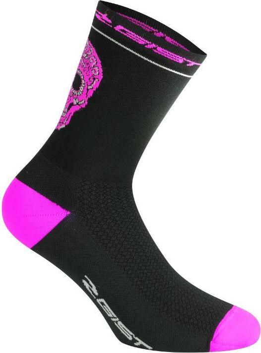 Schwarz, Fluoreszierendes Pink