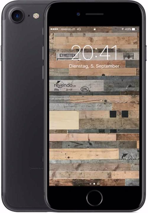 Immagine prodotto Revendo iPhone 7 (128 GB, Nero, 4.70", 12 Mpx, SIM singola, B / Molto bene)