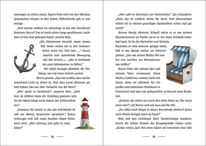 Immagine prodotto Loewe Die Küstencrew (Band 3) - Diebstahl am Deich (Tedesco, Angolo bandixen, Libri per bambini Loewe, Nathalie Kranich, 2023)