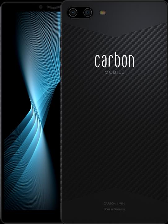 Carbon Mobile Carbon 1 MK II (256 Go, Fibre de carbone originale, 6.01", Double SIM + SD, 16 Mpx, 4G)