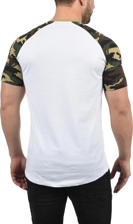 Immagine prodotto Solid Cahil T-Shirt Camouflage Maglietta A Manica Corta Da Uomo Con GiroCollo Con Stampa (L)