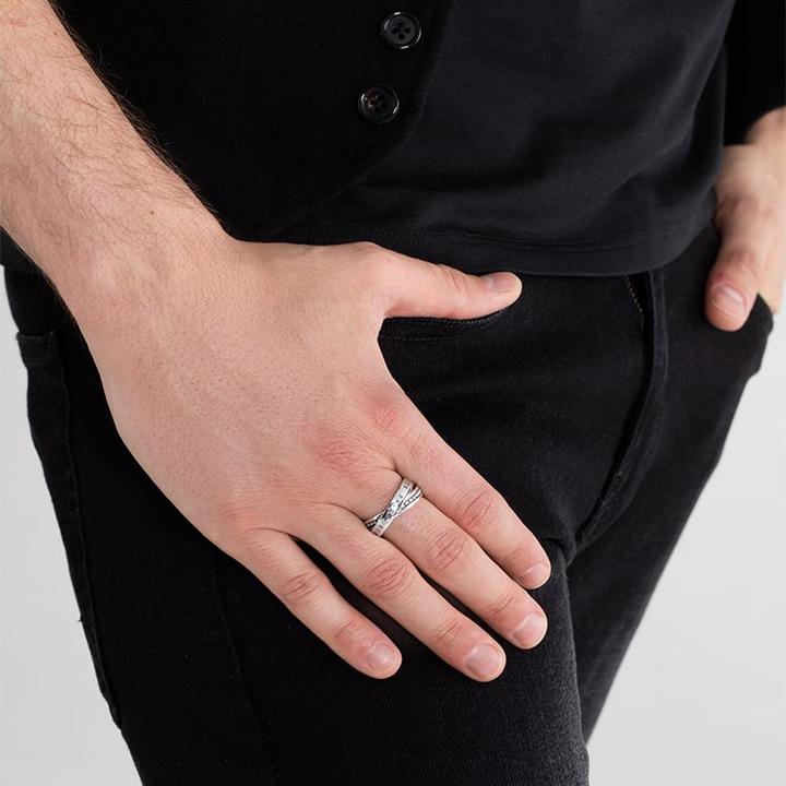 Produktbild Thomas Sabo Mehrfachring Glaube, Liebe, Hoffnung (48, 925 Silber)