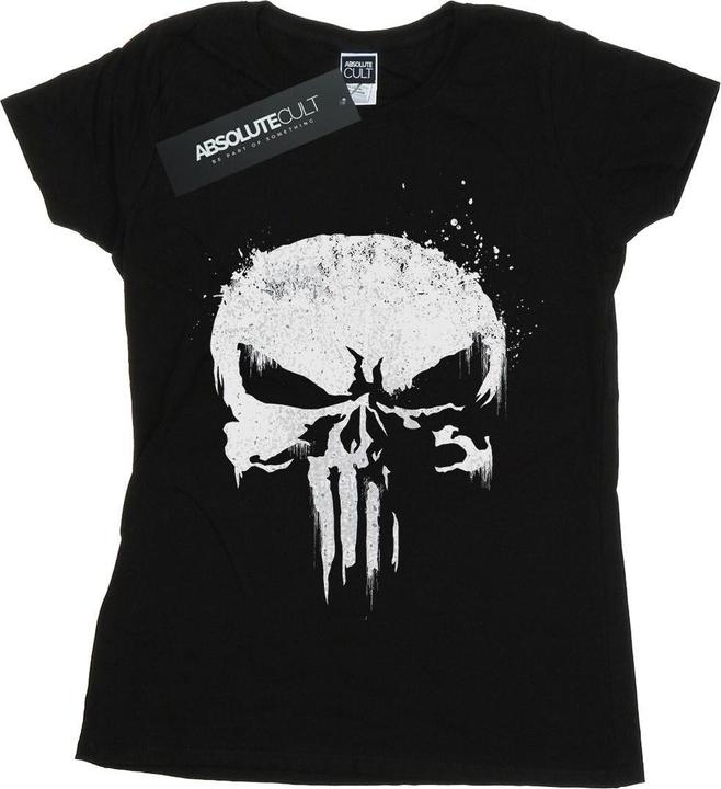 Immagine prodotto The Punisher TV Skull Logo Maglietta Donna (M)