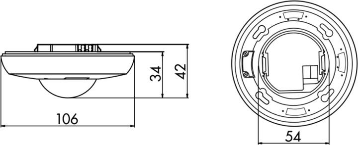 Image du produit BEG PD2N-DALISYS-UP Détecteur de présence (3 m)