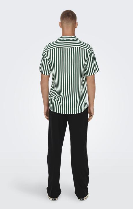 Actual product image Only & Sons Striped short sleeve shirt (XL)